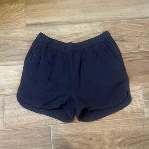 Cynthia Rowley Dark Blue Athletic Shorts